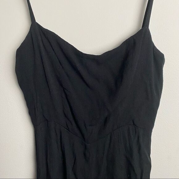 Reformation Black Pant Jumpsuit Size 2 Romper Dress - Picture 3 of 8